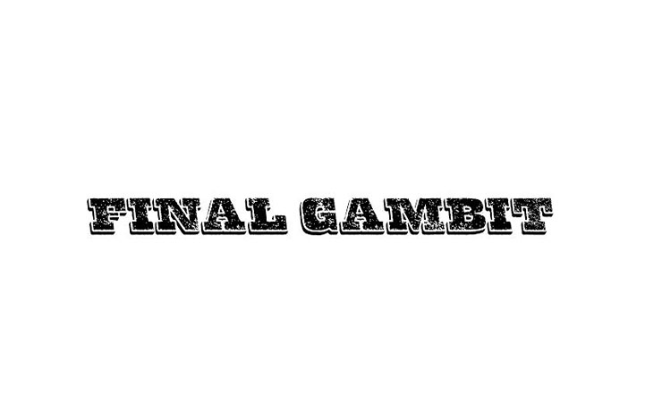 Final Gambit Font Family Free Download