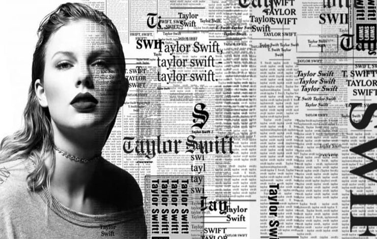 Reputation (Taylor Swift) Font Free Download