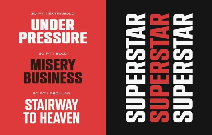 Rockstar Display Font Family Download