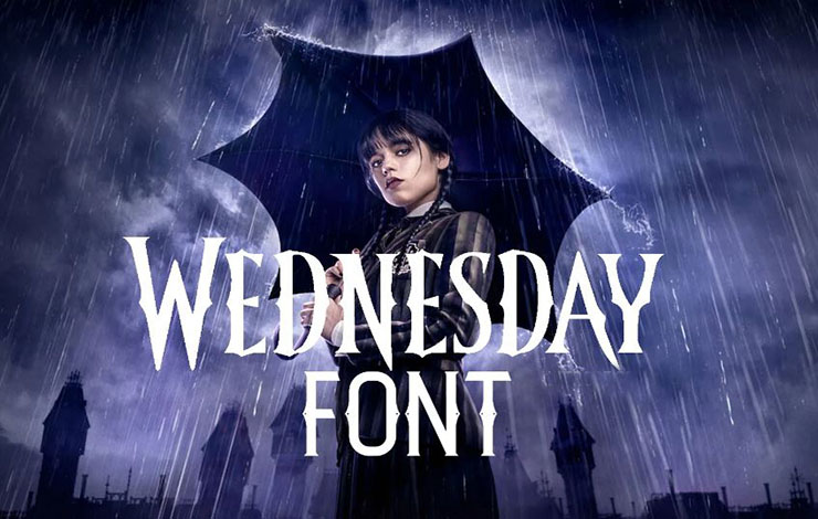 Wednesday (Netflix) Font Family Free Download