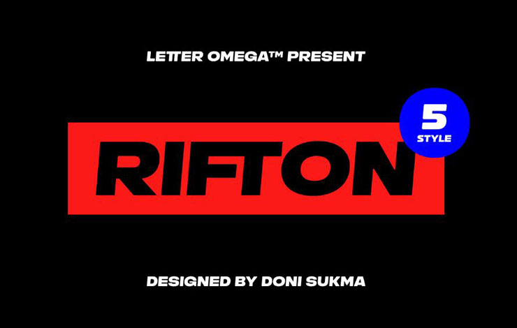 Rifton Font Family Free Download