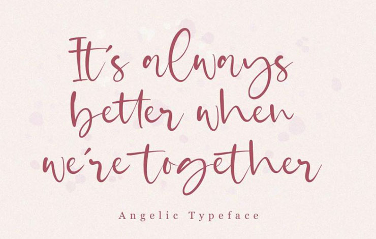 Angelic Font Family Download