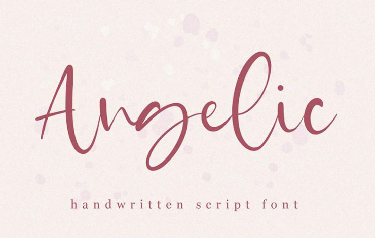 Angelic Font Family Free Download